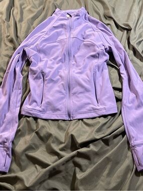 Lululemon purple Define Jacket Size 6
